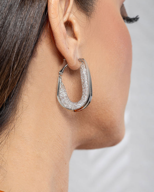 Silver Veil | Earrings